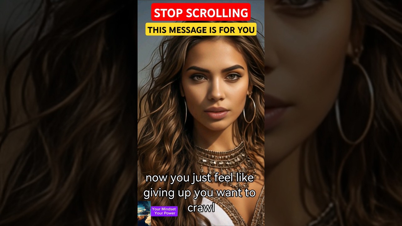 Stop Scrolling - This is Message for you today #motivation #inspiration #mindset #shorts