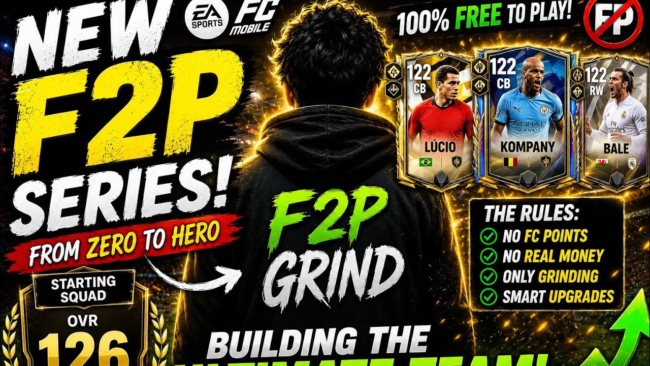 NEW F2P SERIES! 🔥 Starting From 126 OVR | FC Mobile Free-to-Play Journey