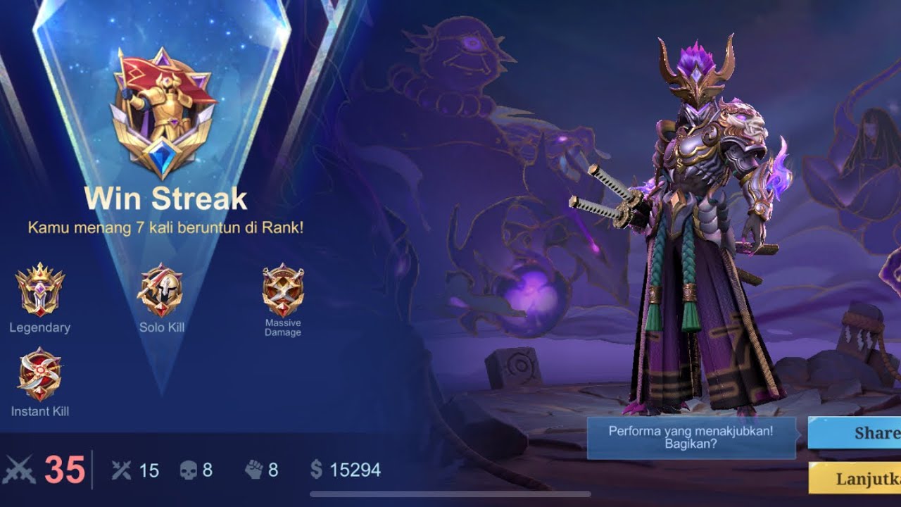 Saber XP membawa keberuntungan ..!