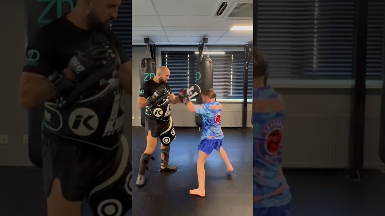 Johannes van Offeren⚡️ #kickboxing #jeugd