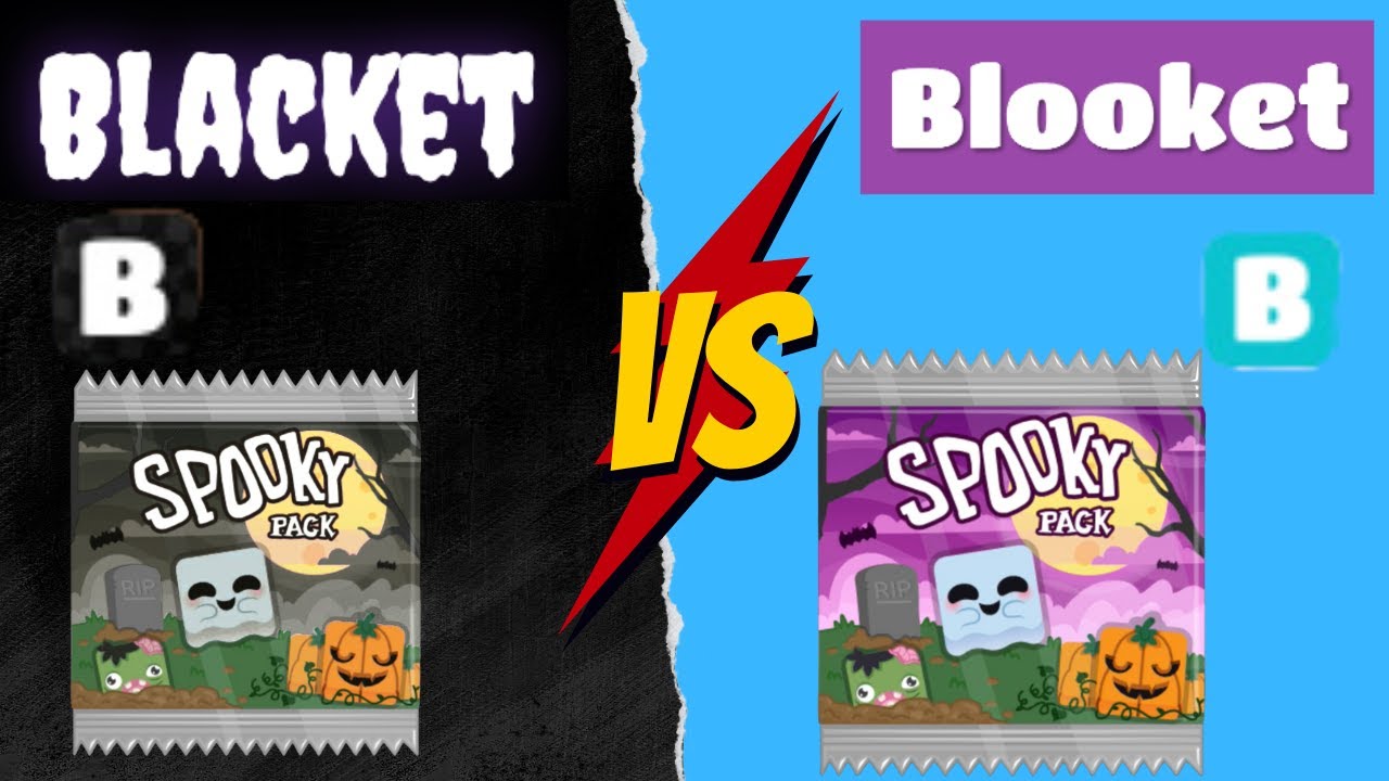 Blooket VS Blacket: 2000 Token Spooky Pack Opening! [CHROMA]