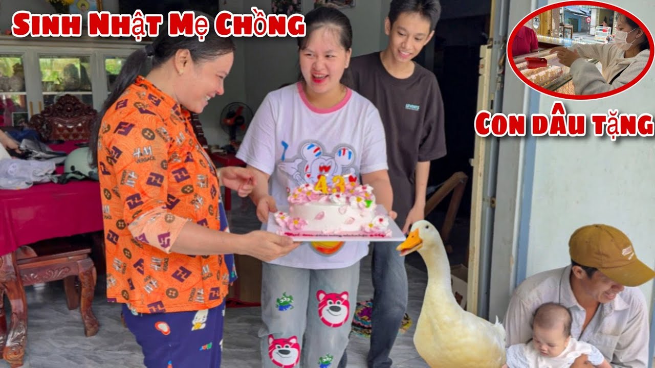 Mẹ Chồng Xúc Động Khi Được Con Dâu Tổ Chức Sinh Nhật Tặng Món Quà Cực Khủng Lần Đầu Trong Đời