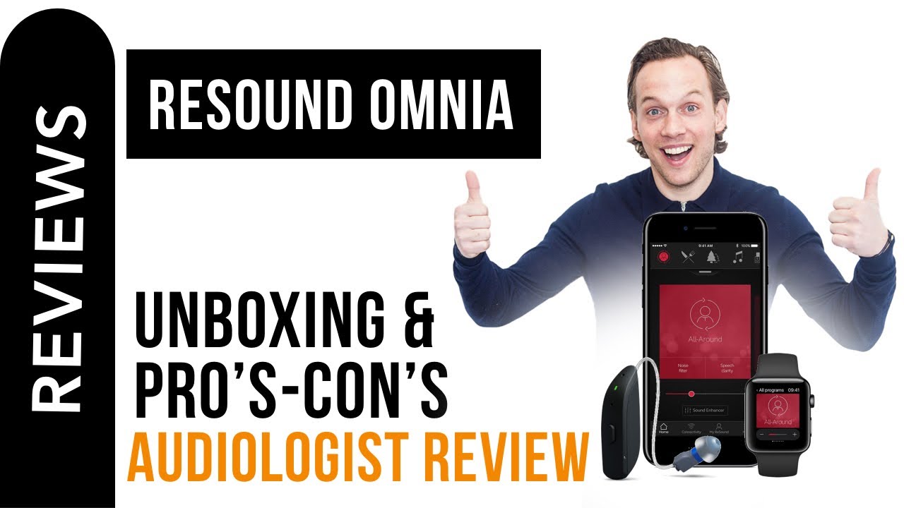 Unboxing: The ReSound OMNIA 9 RIE the latest device of ReSound, discover all the pros and cons here!