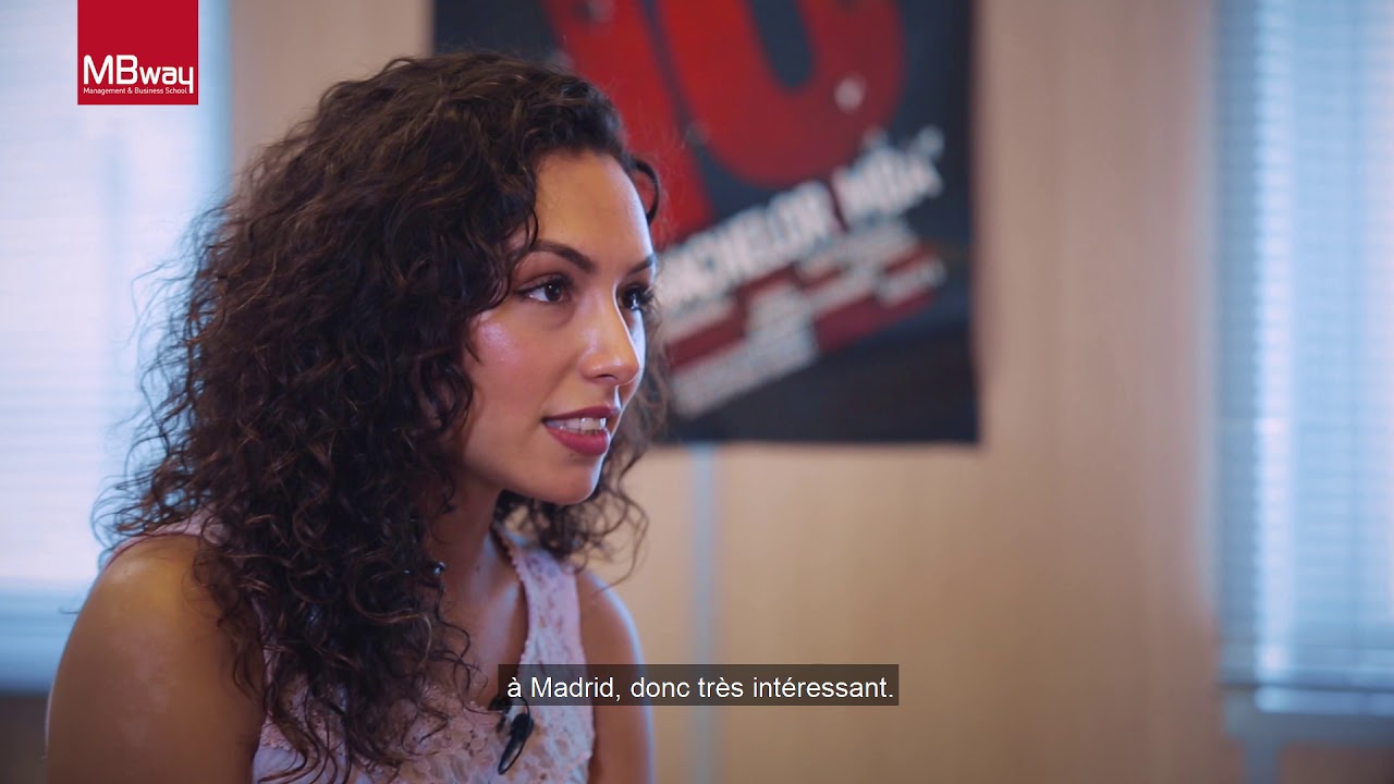 MBway l'école de l'entreprise - Témoignage de Mathilde