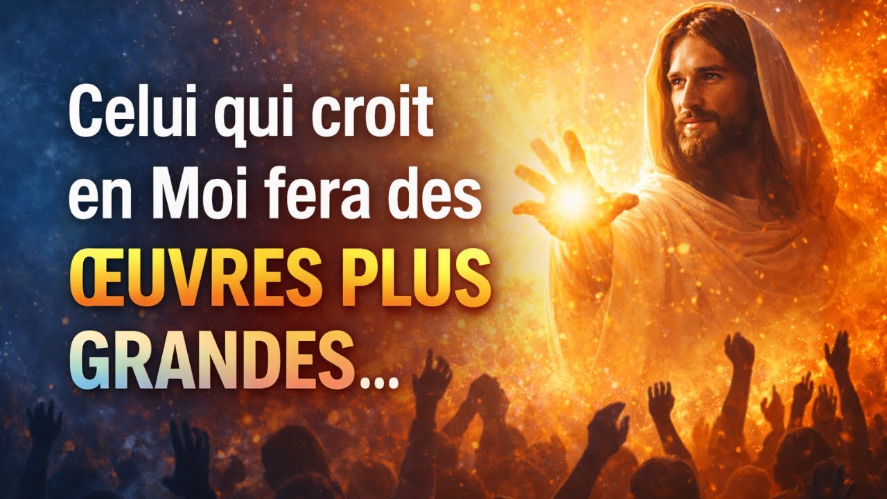 Celui qui croit en Moi fera des œuvres plus grandes…