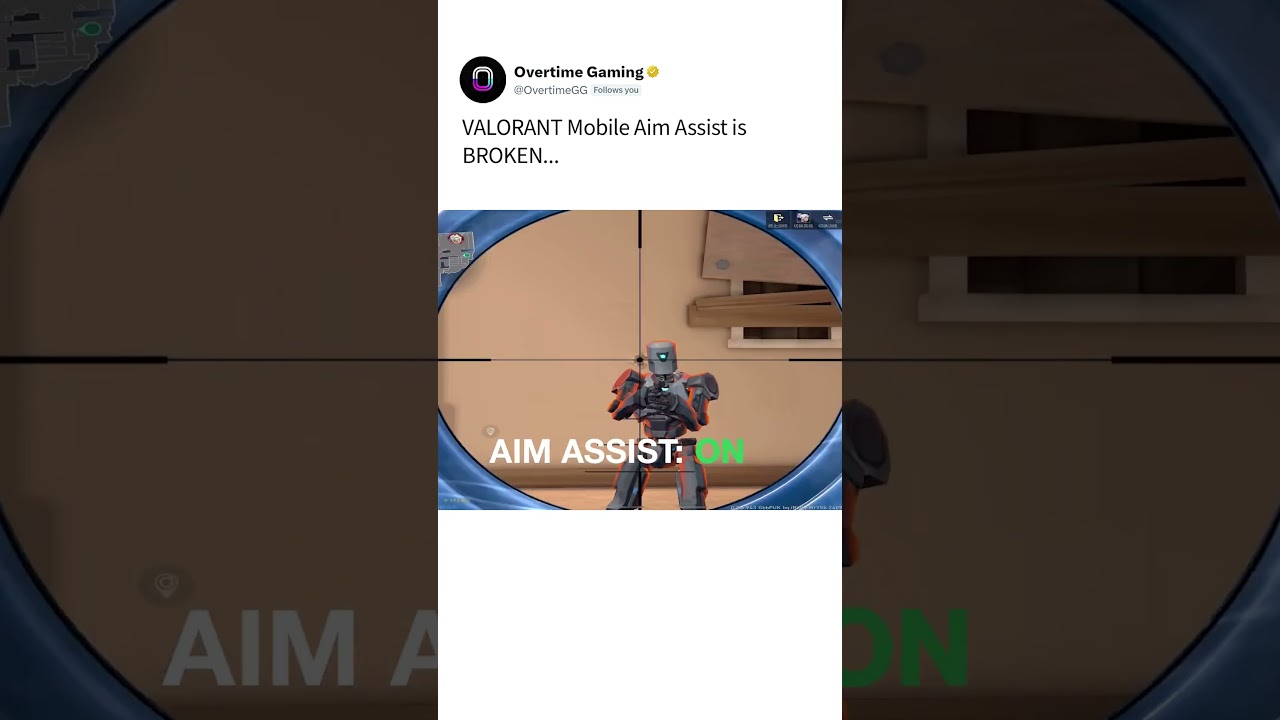 Valorant Mobile Aim Assist Is Broken... 🤯