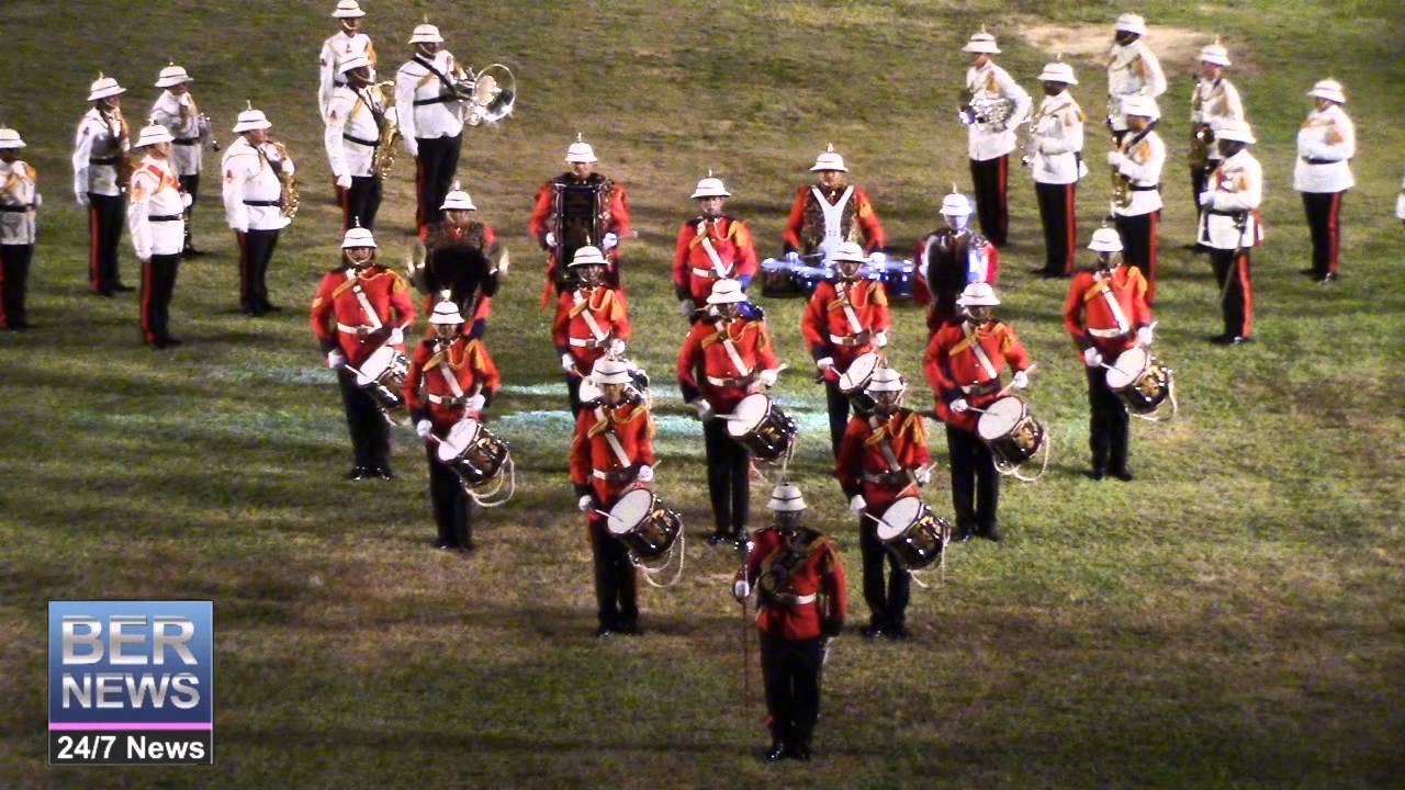 Royal Bermuda Regiment At The Bermuda Tattoo, October 24 2015