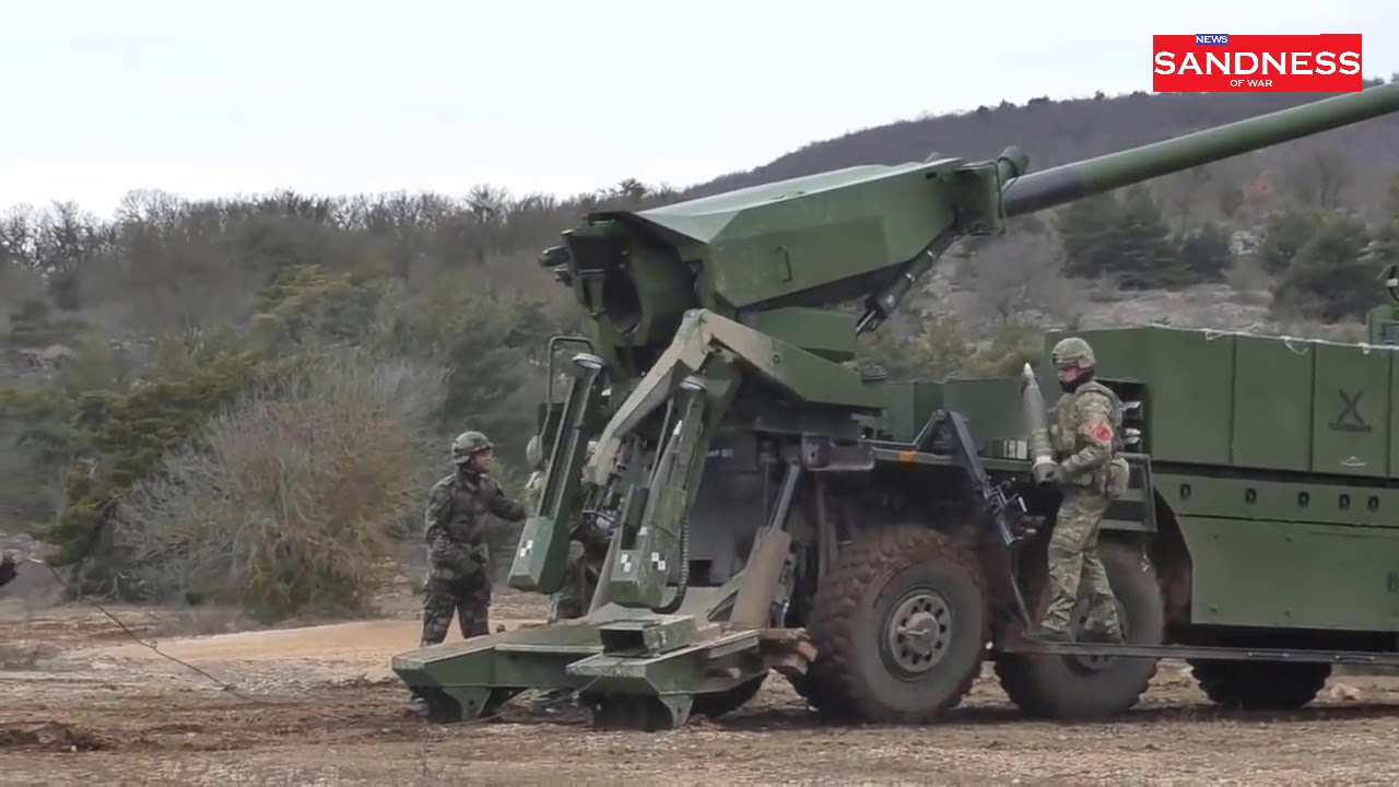 New CAESAR 8x8 155 mm Self-Propelled