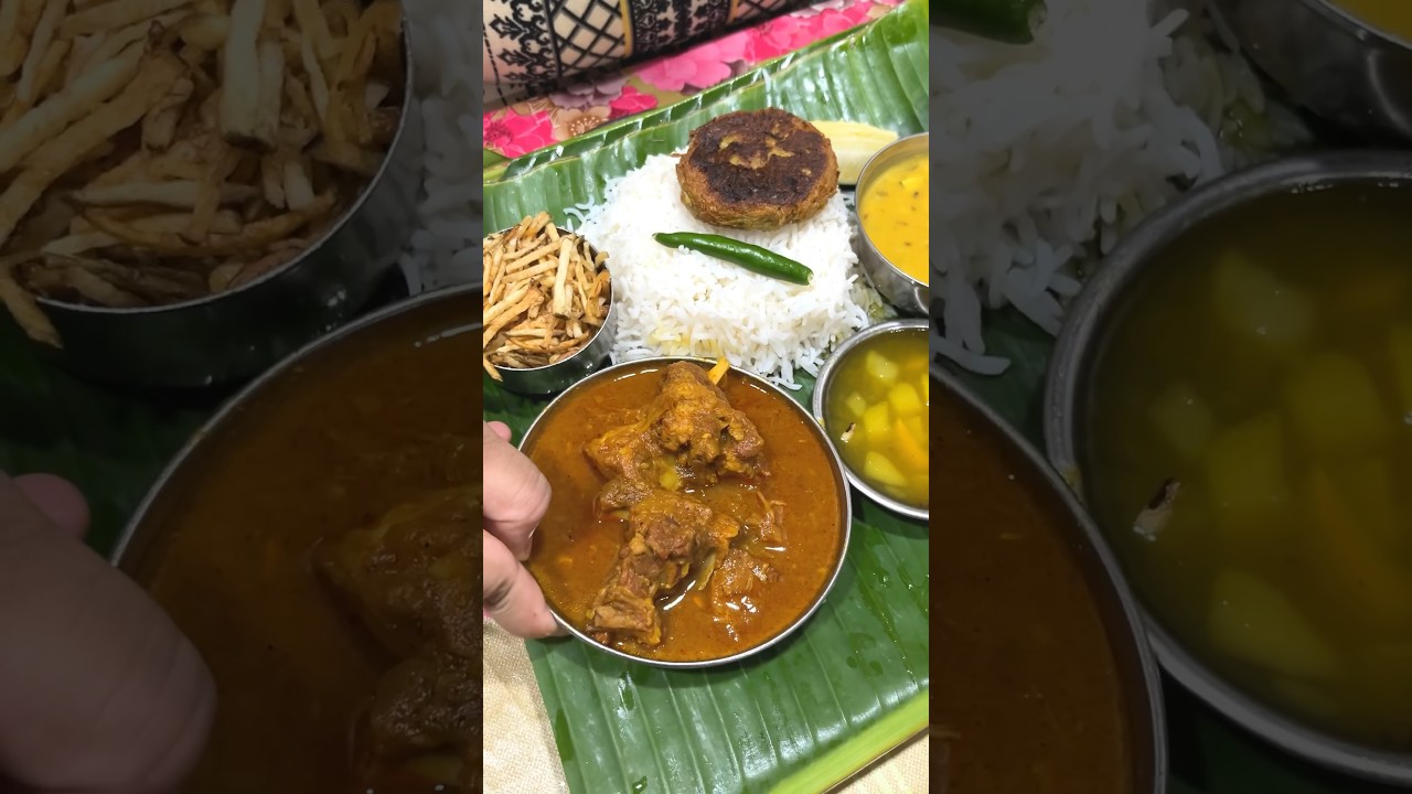 86 years Old Pice hotel near Esplanade📍Hotel Sidheswari Ashram #picehotel #kolkatafood #bengalifood