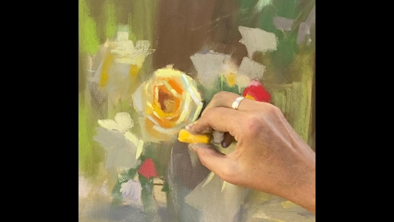 Painting the sunlit still life en plein air, Video 2!