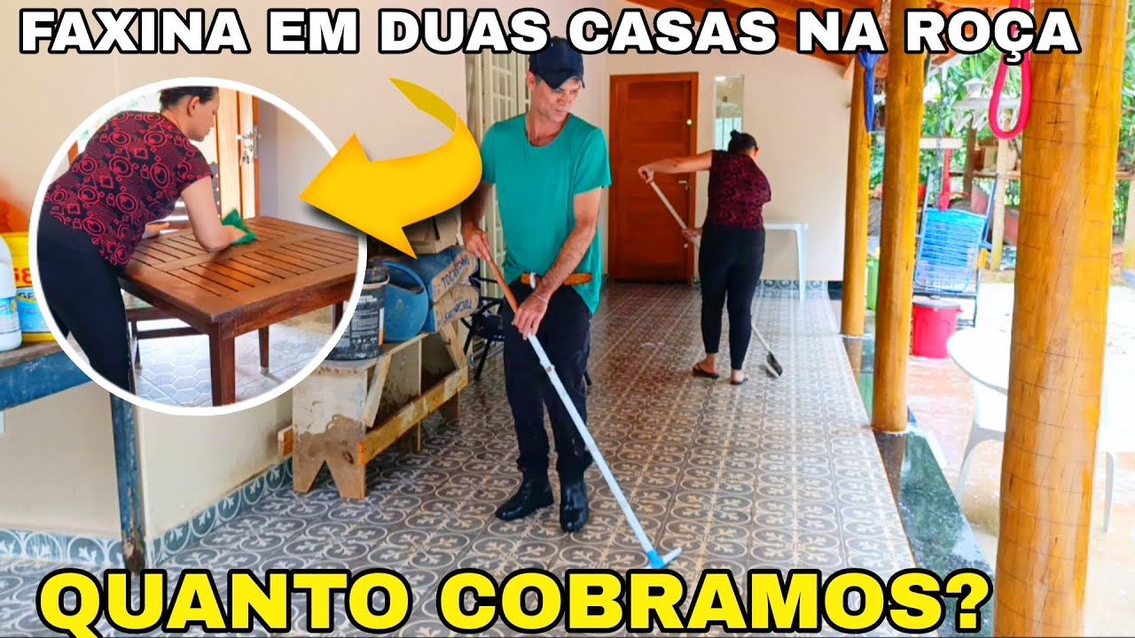 REALIDADE QUE POUCOS SABEM//EU E O MARIDÃO NA FAXINA BRUTA..