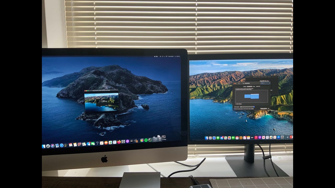 MY M1 MAC MINI AND MY 2013 IMAC
