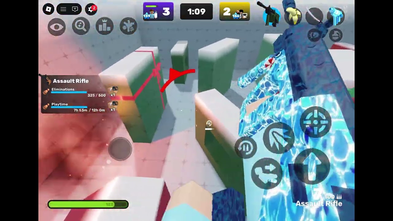 RIVALS TEST CHALANGE #roblox #robloxrivals