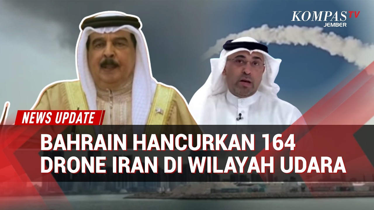 Bahrain Hancurkan 164 Drone Iran di Wilayah Udara, Kecam Keras Serangan Teheran