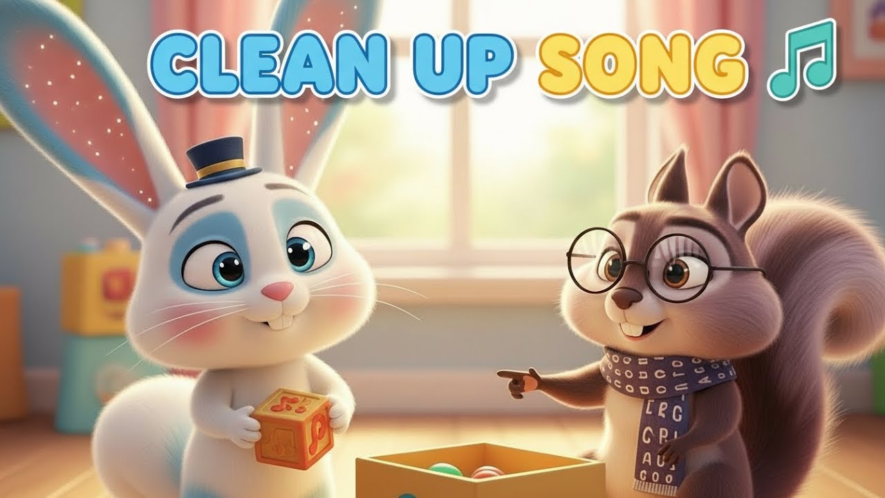 &ldquo;Clean Up Time Song 🧸 | Fun Learning with Tune & Tales | Toddler Nursery Rhyme&rdquo;