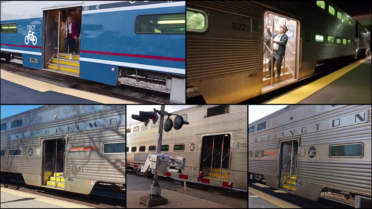 Metra Door Closing Compilation Part 3  ⚠️ Caution The Doors Are About To Close ⚠️