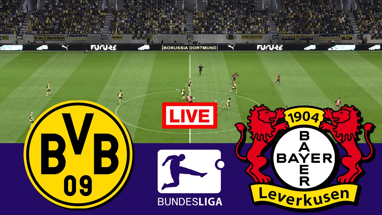 🔴 LIVE : Dortmund gegen Leverkusen | Bundesliga 2025/26 | Vollst&auml;ndiges Spiel-Streaming