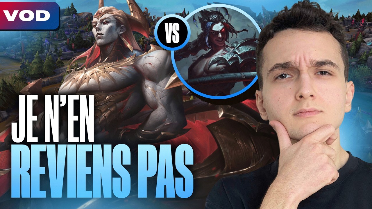 J'AFFRONTE UN KAYN TOP, C'EST QUOI CETTE M*RDE ? - Zaahen vs Kayn - SoloQ Patch 26.3