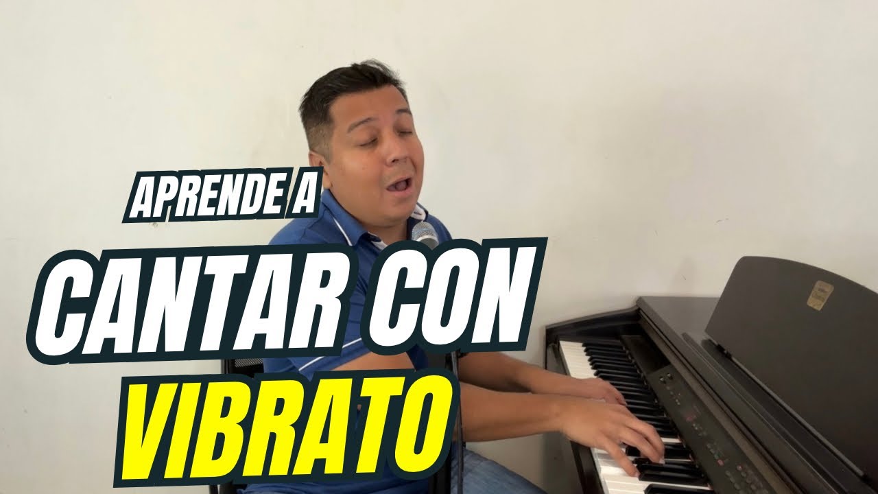 La técnica del VIBRATO | Aprender a hacer Vibrato | Clases de canto