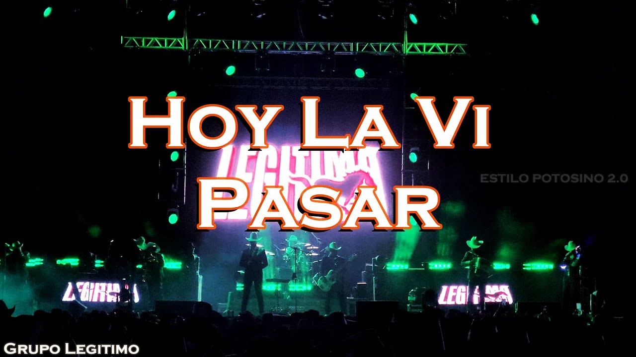 Grupo Legitimo | El Dorado - Ojitos Negros - Hoy La Vi Pasar (Villa de Pozos)