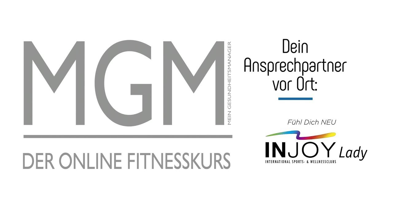 MGM Der Online Fitnesskurs Trailer Jetzt im Injoy Lady Kassel anmelden