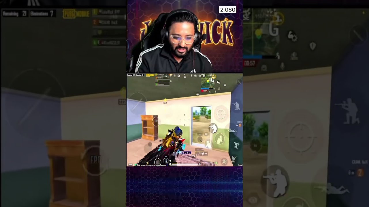 Conqueror lobby OP spray like hacker #pubgmobile #pubg #bgmi #gaming