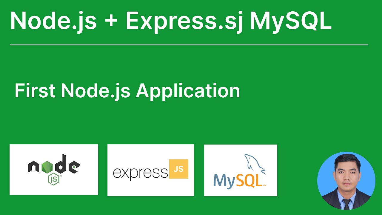 node.js first application | speak khmer