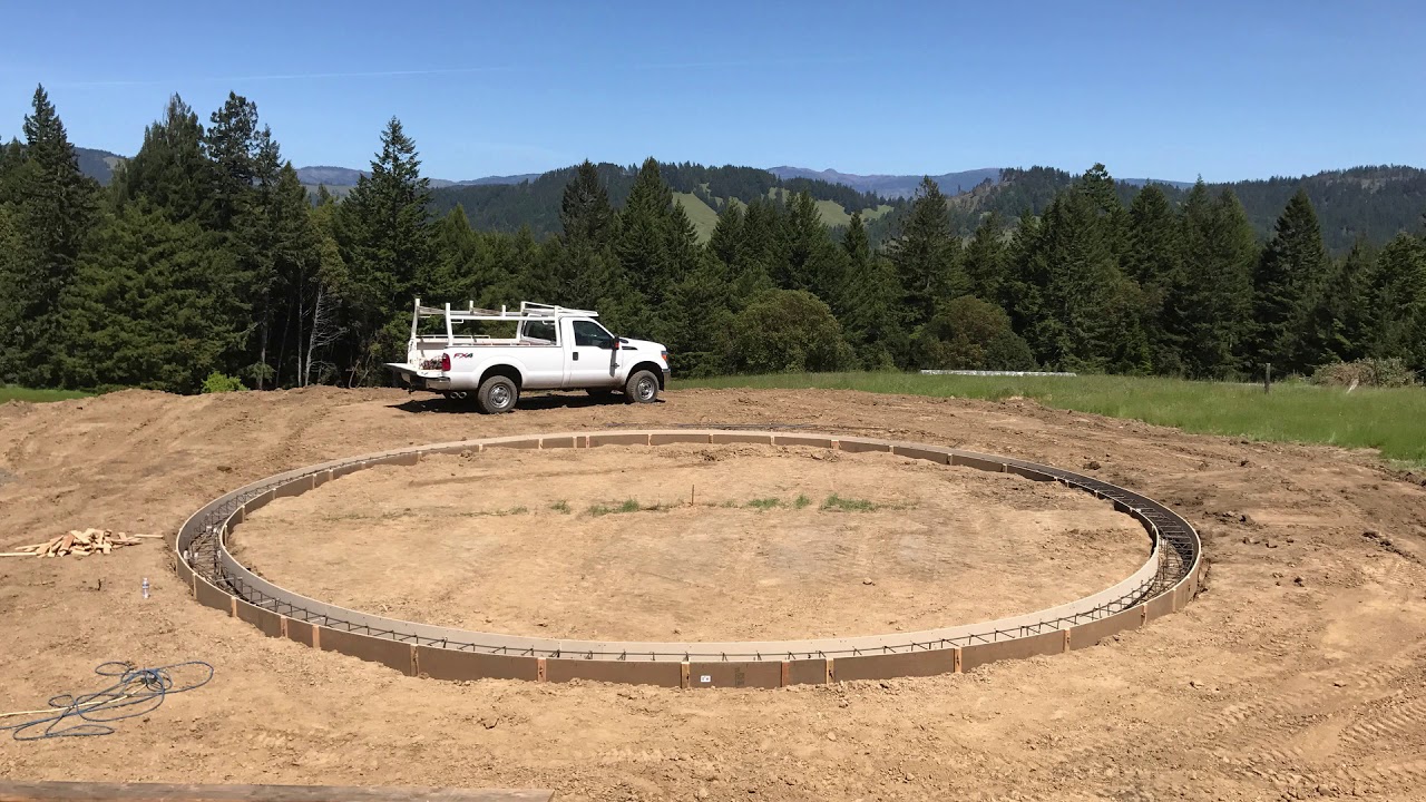 Cement Ring Beam Installation for a 51,785-Gallon Pioneer Water Tank