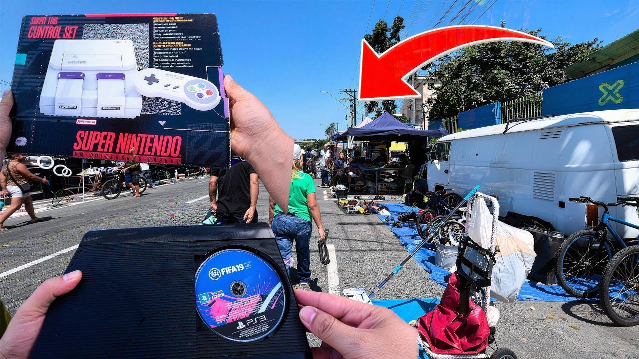 Caçada game #591 Super Nintendo PlayStation 3 PlayStation 2 na feira do rolo de Guarulhos Praça 8!!!