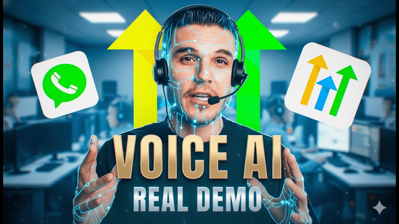 GoHighLevel Voice AI квалифицирует лидера (запись звонков в реальном времени)