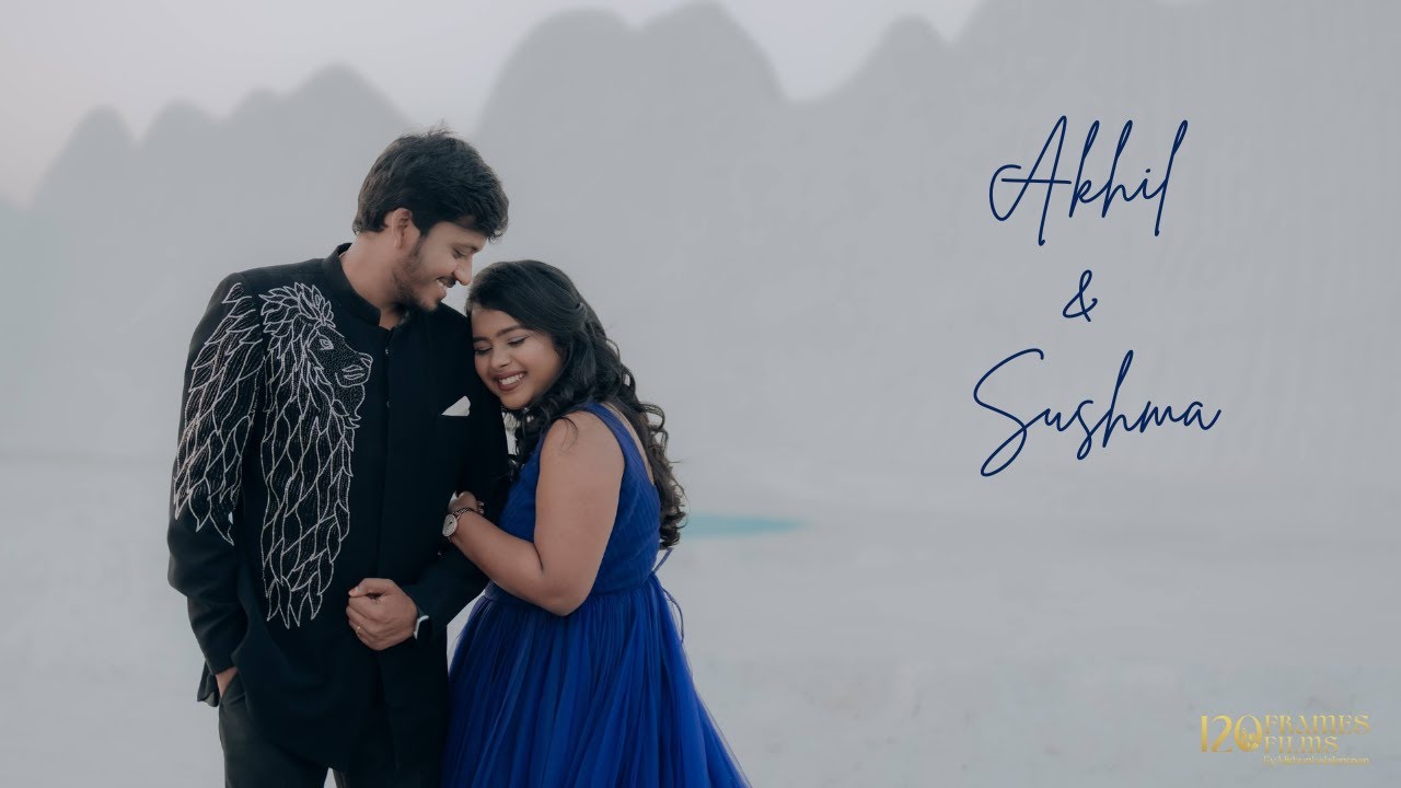 Sushma & Akhil | Pre-wedding shoot | Prema veluva song | Raw studios | by 120 Frames films