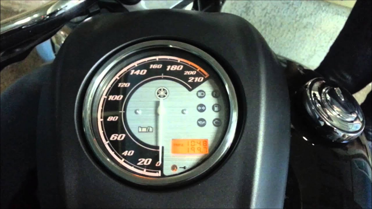 Tutorial Luminosidade do Painel - Yamaha Midnight Star Brasil