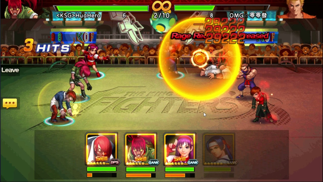 KOF98 UMOL English Peak Battle 10 Full 4 Souls Team