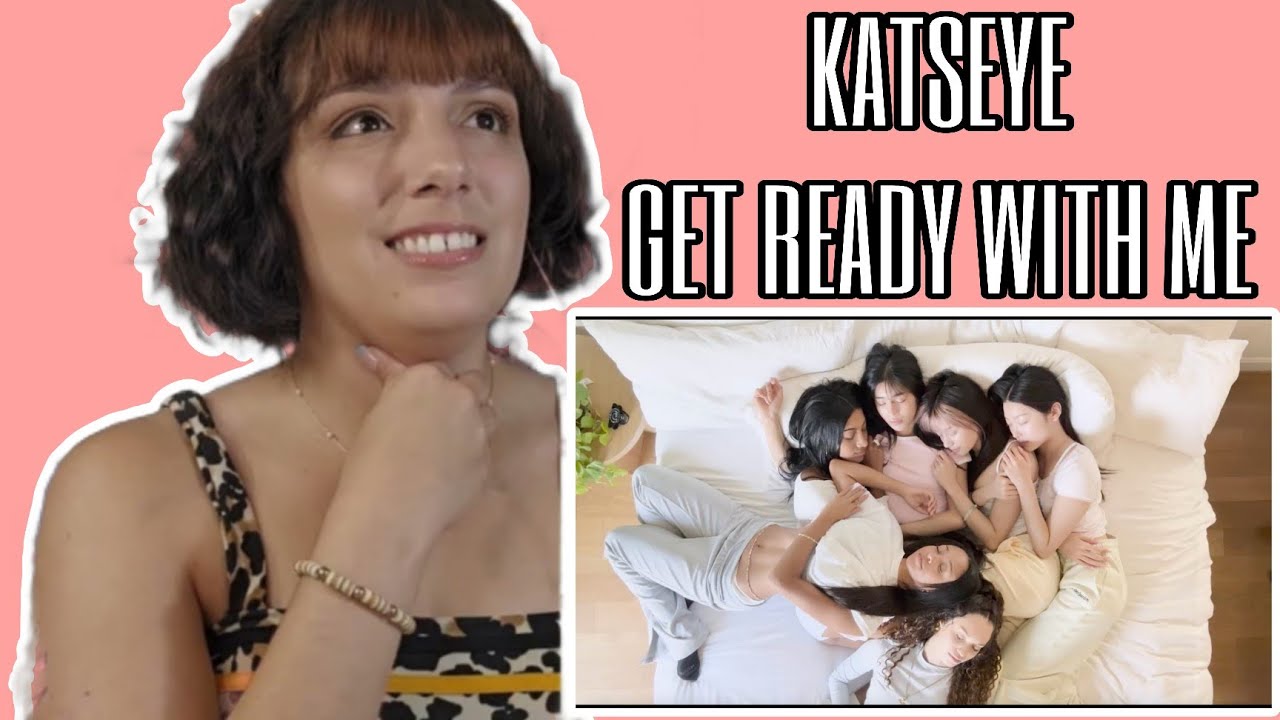 Get Ready With Me: feat. KATSEYE | Glossier | REACTION