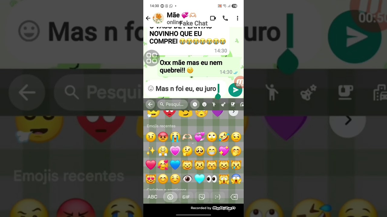 Fake chat: A falsa invadiu minha casa 😡 #fakechat #asmr @Alysson1012 