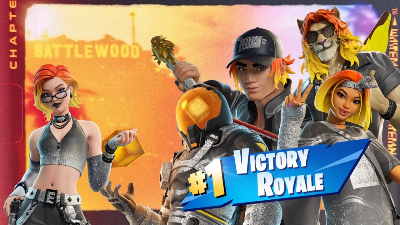 Super styles in Chapter 7 Season 1 victory with (MODERN NOIR styles only)