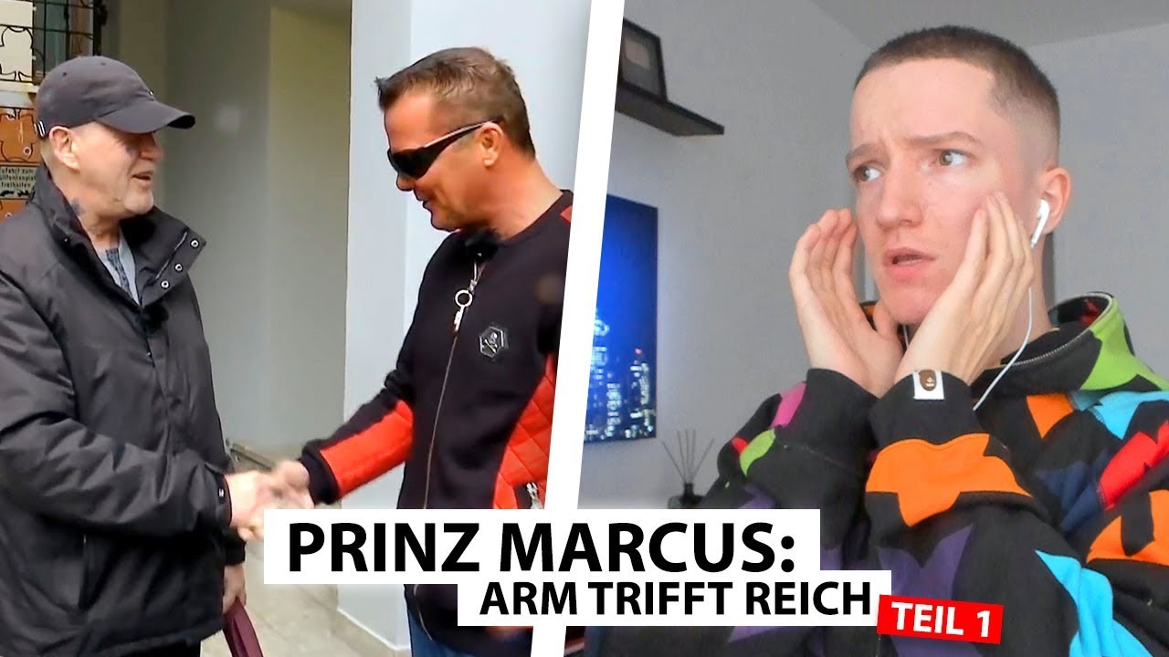 Justin reagiert auf Prinz Marcus trifft Obdachlosen (Teil 1) | Reaktion