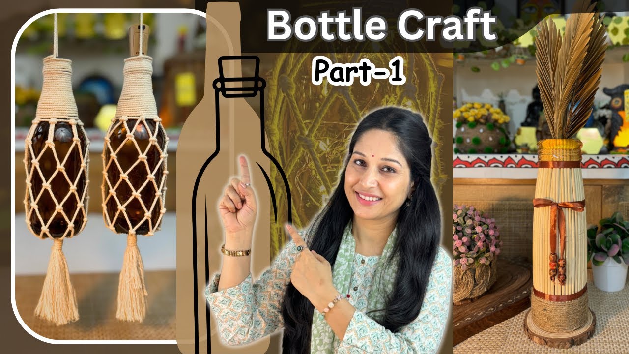 Glass Bottle Crafting | Transforming Ordinary into Extraordinary
