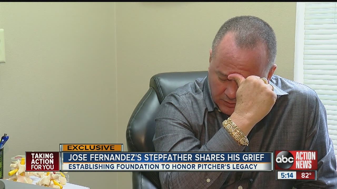 Jose Fernandez's Stephfather Shares His Grief