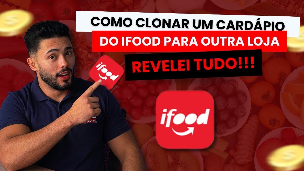 Como CLONAR um CARDÁPIO no iFood (Ninguém te conta isso!)