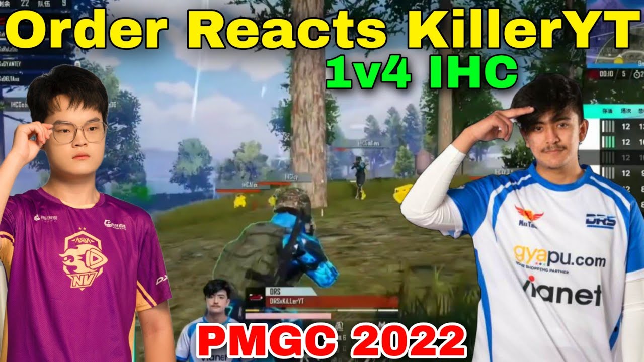 😳 NV Order Shocking Reaction on 🇳🇵DRS KiLLerYT 1v4 IHC 🇲🇳 in PMGC 2022 🔥