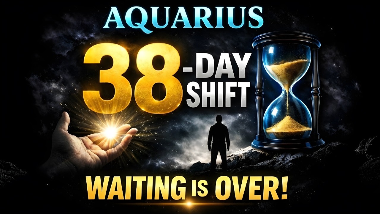 Aquarius: The Waiting Is Over! Your 38-Day Power Shift Feb 23 - Apr 2