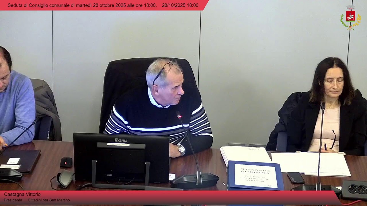 Seduta di Consiglio Comunale del 28/10/2025