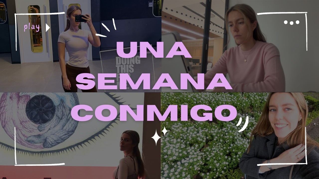 Mi semana: outfits para la ofi, recetas, gym y arte | VLOG