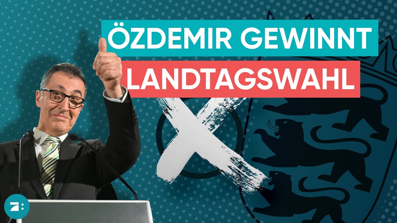 Grüne gewinnen Landtagswahl in Baden-Württemberg