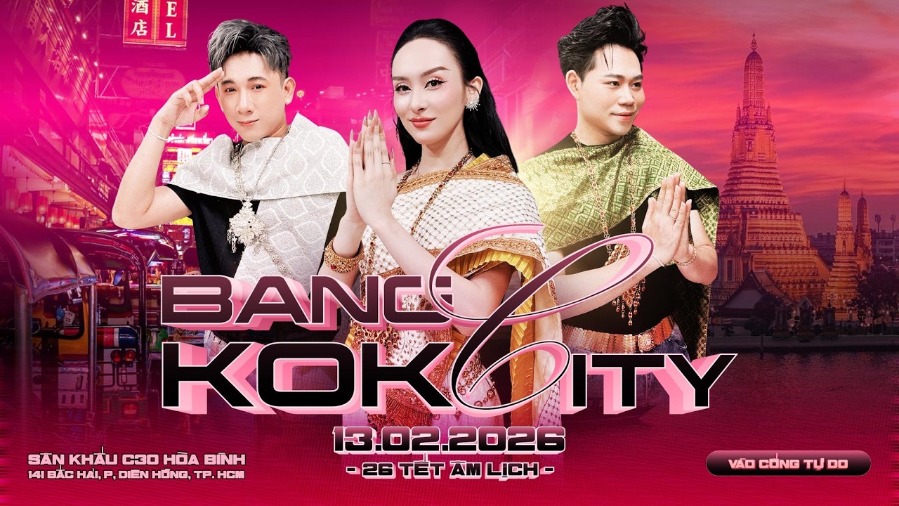 [ LIVE ] BANGKOK CITY | ĐOÀN LÔ TÔ SÀI GÒN TÂN THỜI