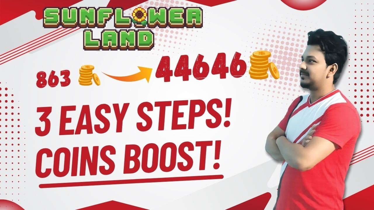 Взлом игры Sunflower Land — 50x монет за 15 дней? Разоблачение | На хинди