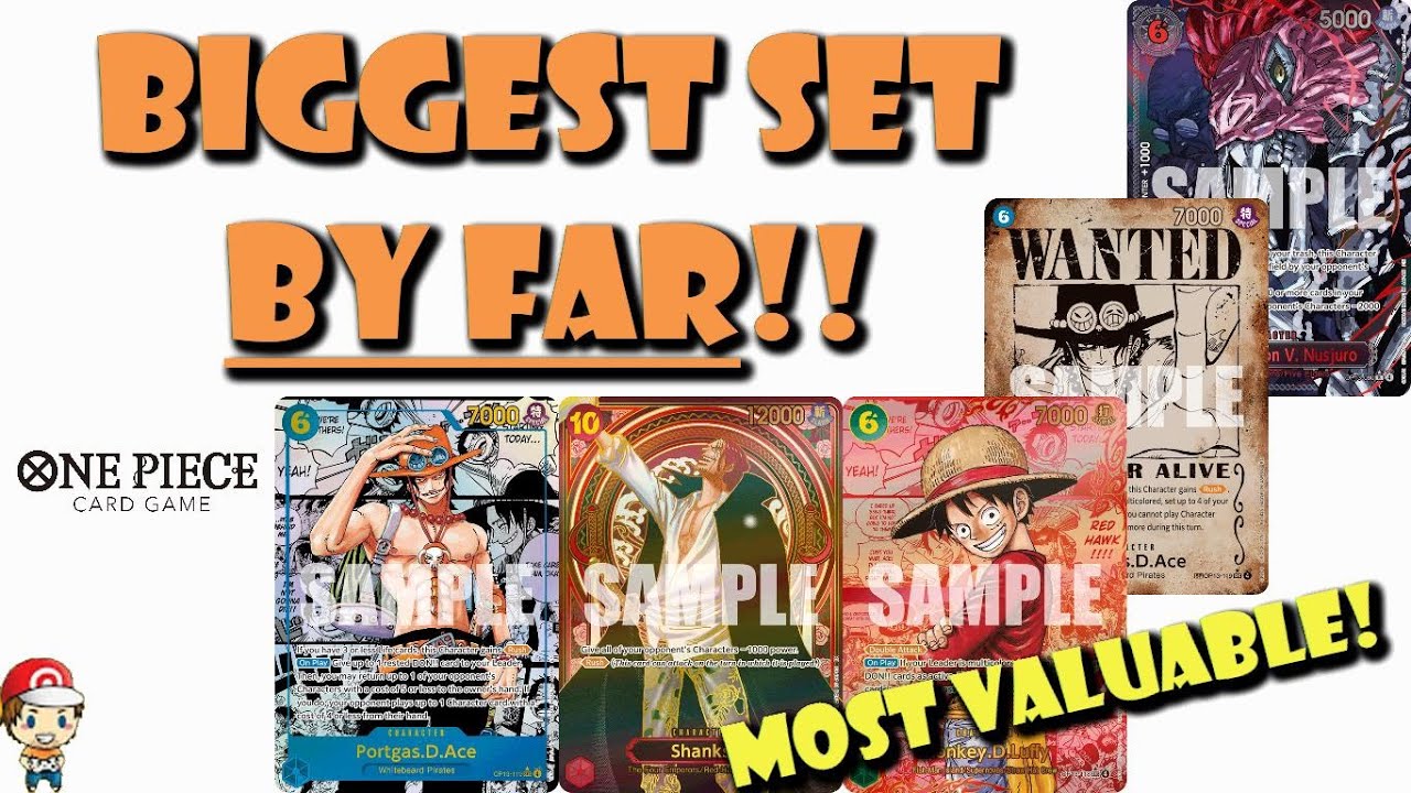 Самые ценные карты из OP-13! Самый большой набор карточной игры One Piece в истории! (Новости One...