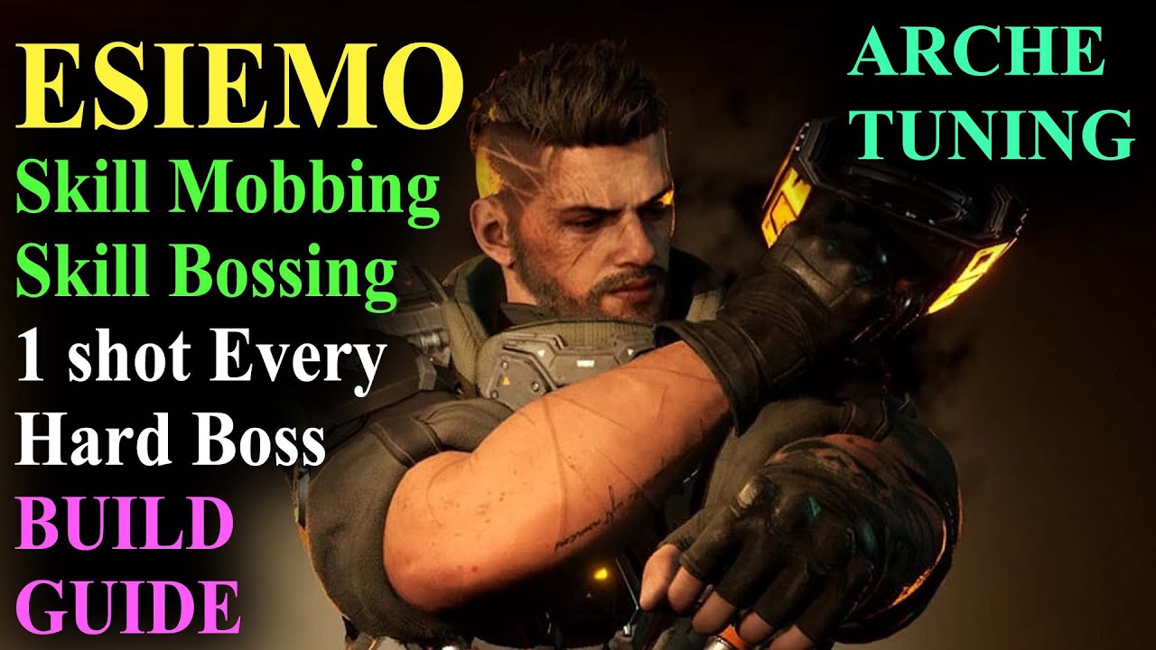 Esiemo Mob and Boss Build to 1 shot every Hard Boss | Arche Tuning | The First Descendant