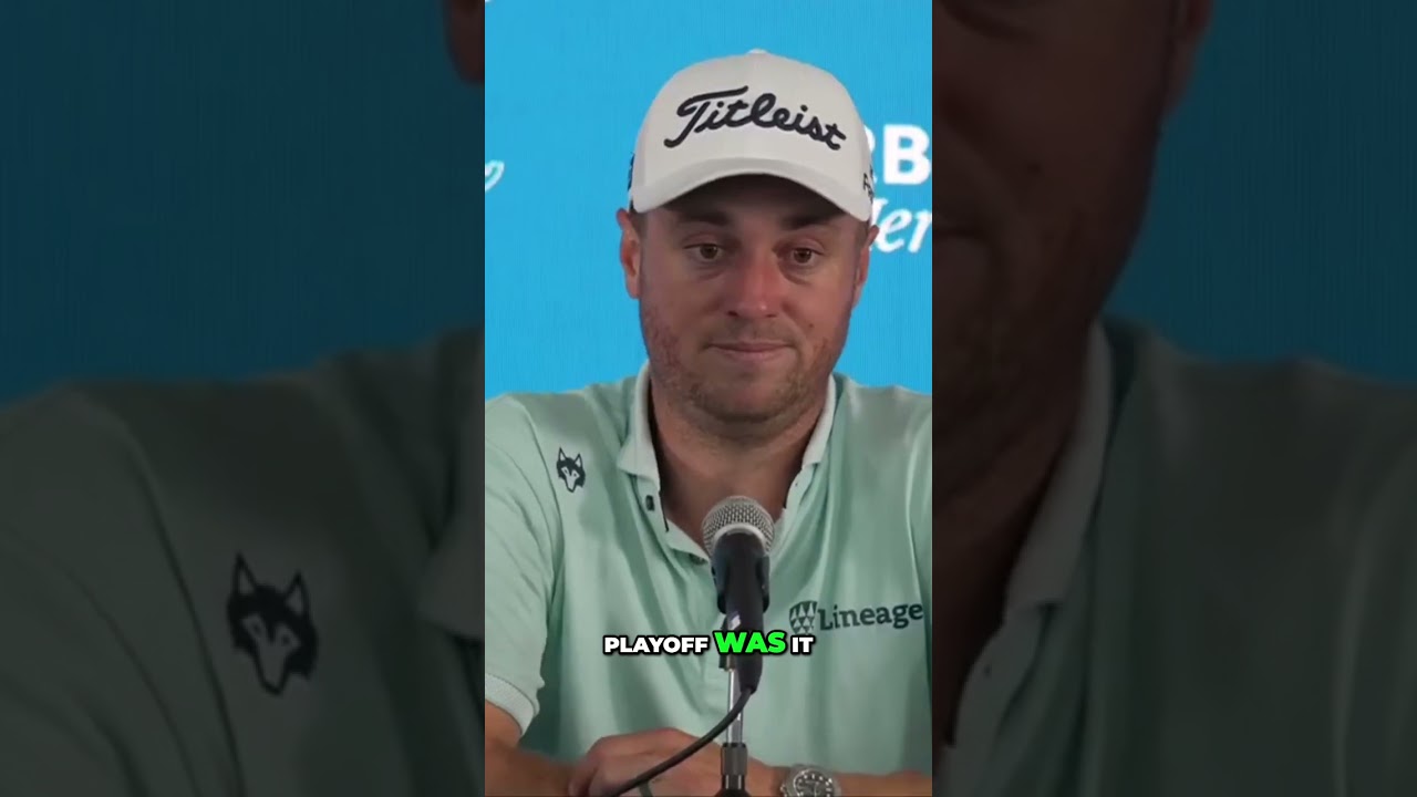 Justin Thomas on his first win as a Father 🏌🏻